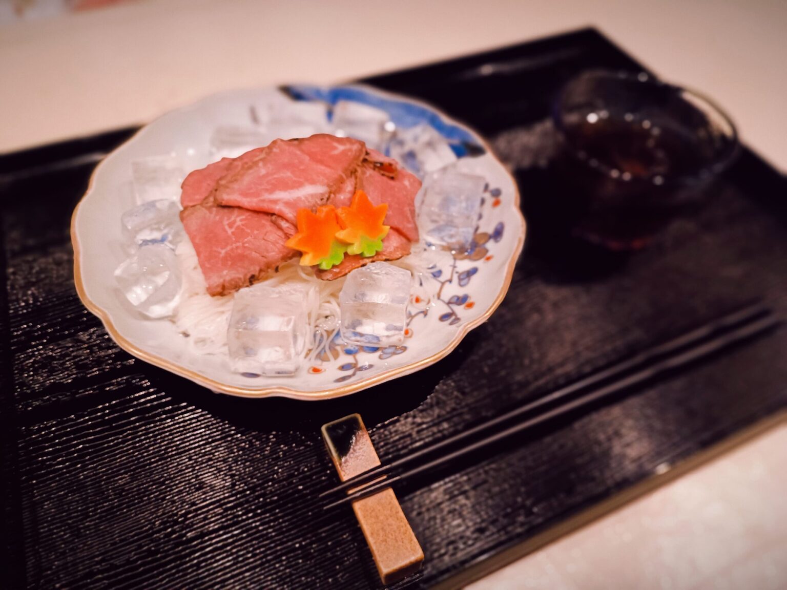 和牛ローストビーフそうめん